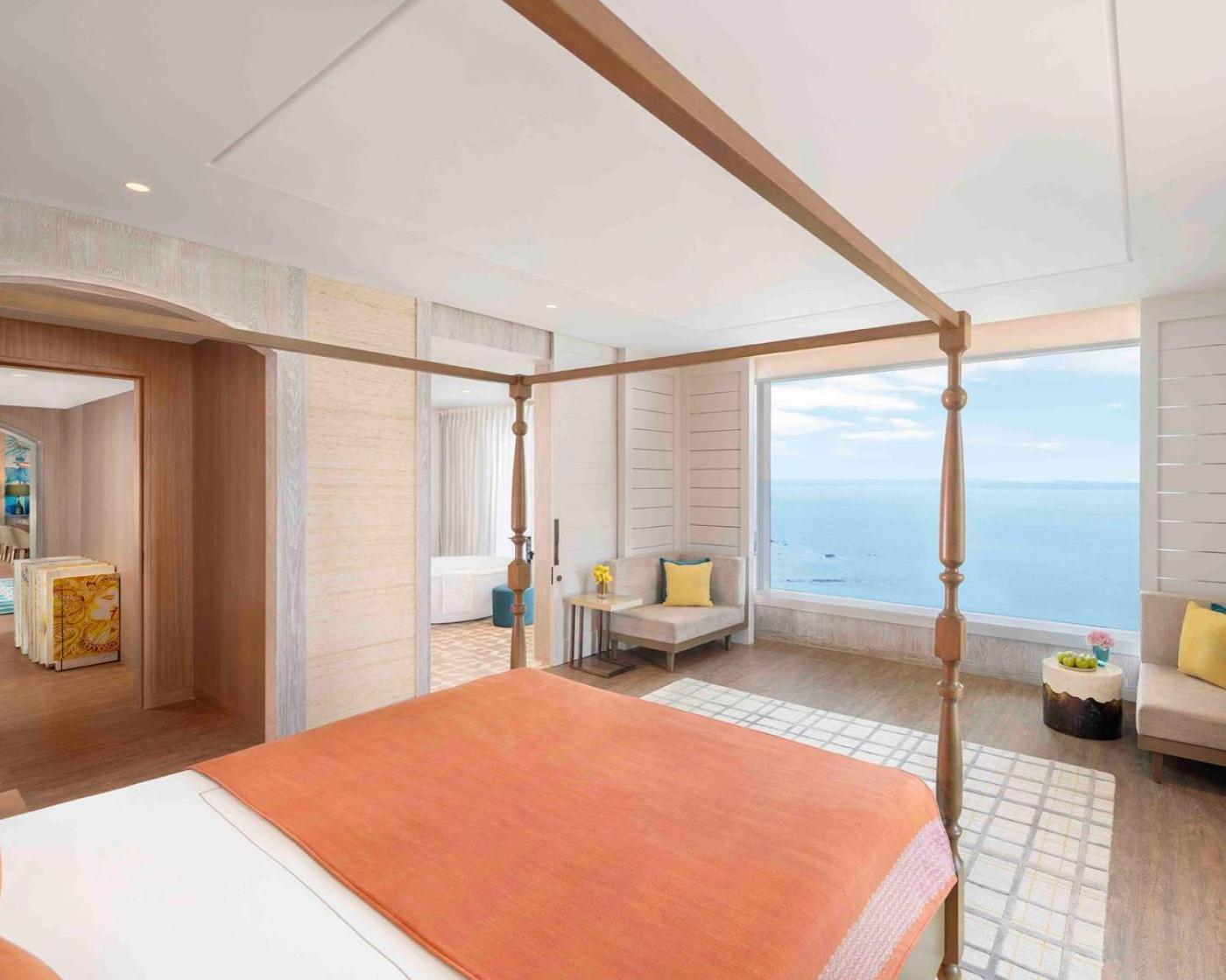 פאנג'י Taj Cidade De Goa Horizon, Goa מראה חיצוני תמונה A bedroom at the hotel