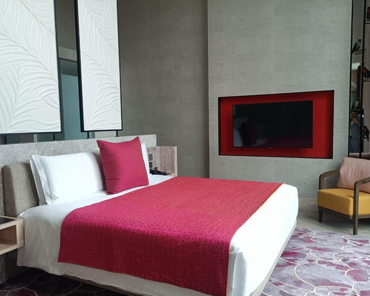 פאנג'י Taj Cidade De Goa Horizon, Goa מראה חיצוני תמונה A bedroom at the hotel